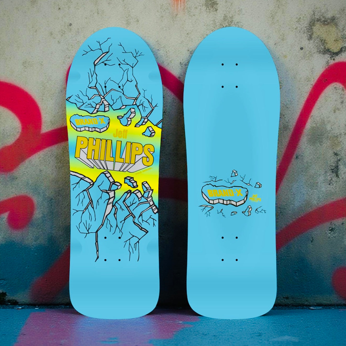 Jeff Phillips BREAKOUT Limited Edition Series, HAND PAINTED Deck (PRE-ORDER, JUNE)