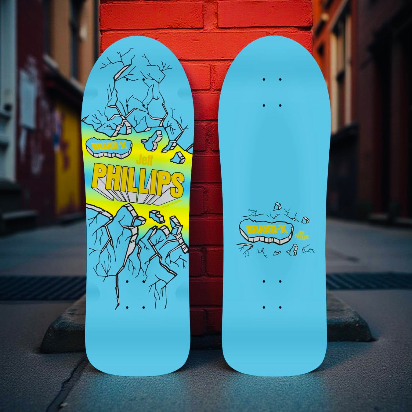 Jeff Phillips BREAKOUT Limited Edition Series, HAND PAINTED Deck (PRE-ORDER, JUNE)