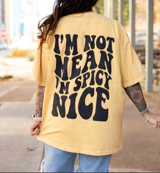 I'm Spicy Nice Graphic Tee