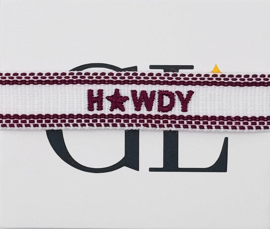 Howdy Team Tassel Bracelet
