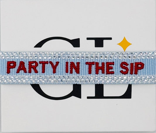 Party In The Sip Team Tassel Bracelet
