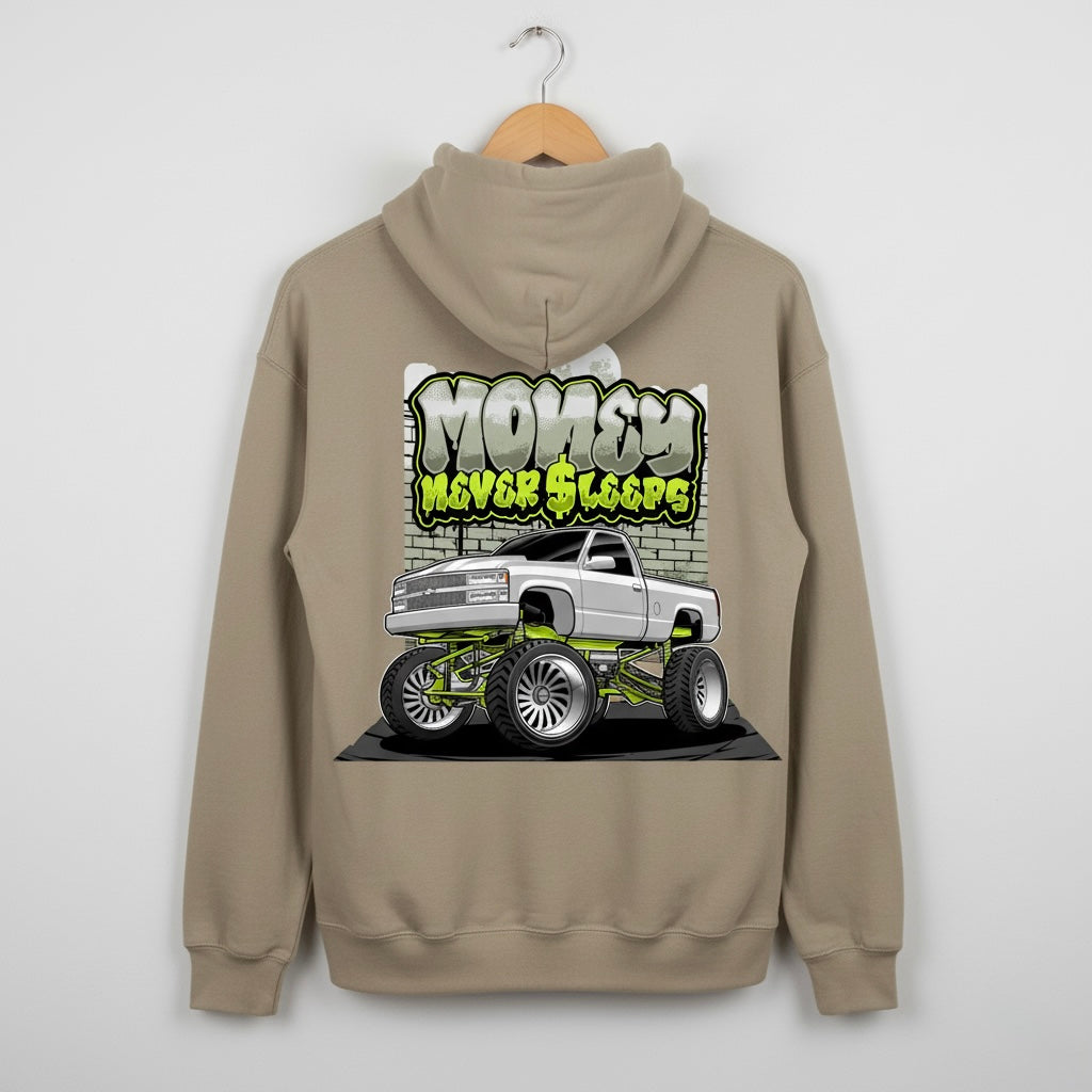 Money Never Sleeps Hoodie