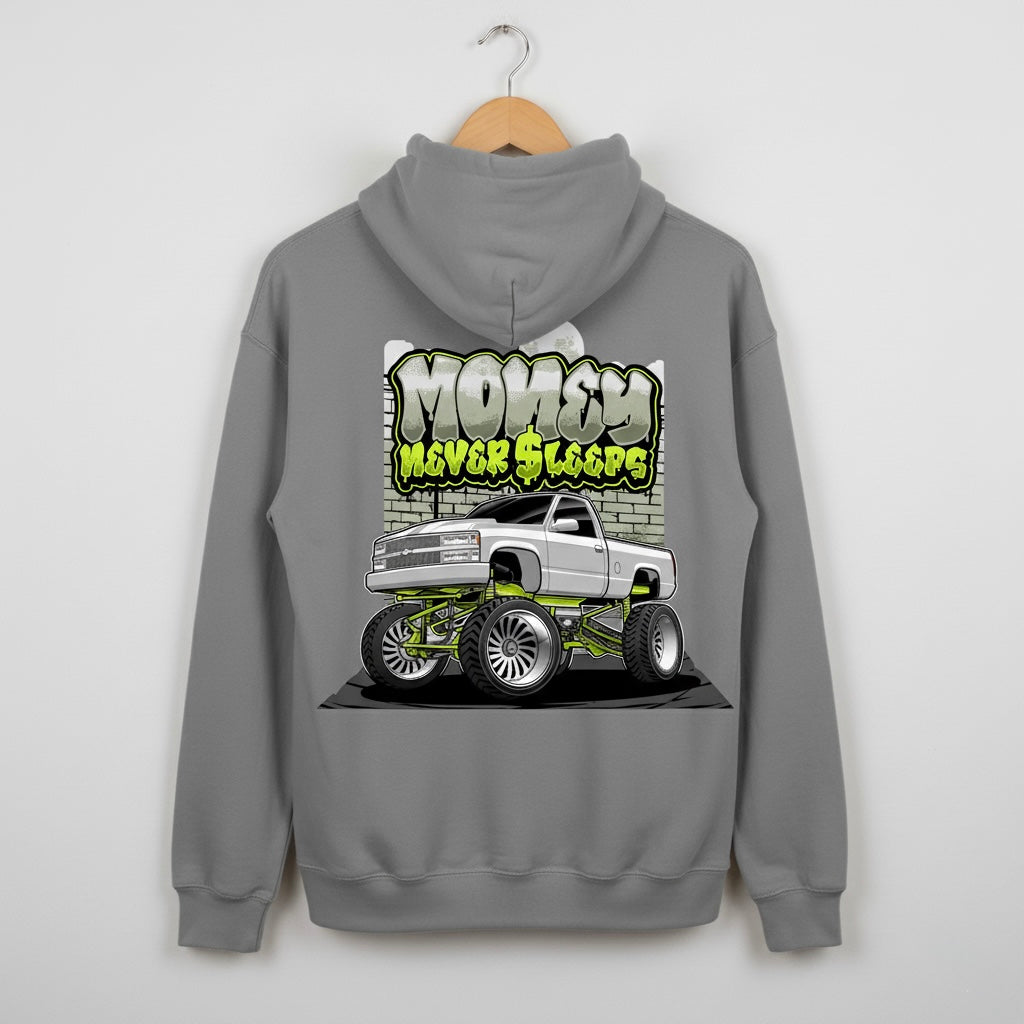 Money Never Sleeps Hoodie