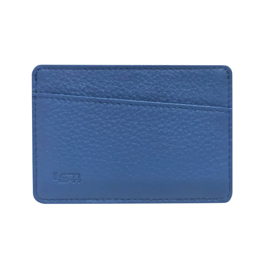 Leather Wallet, Slim Leather Wallet - Travel Wallet
