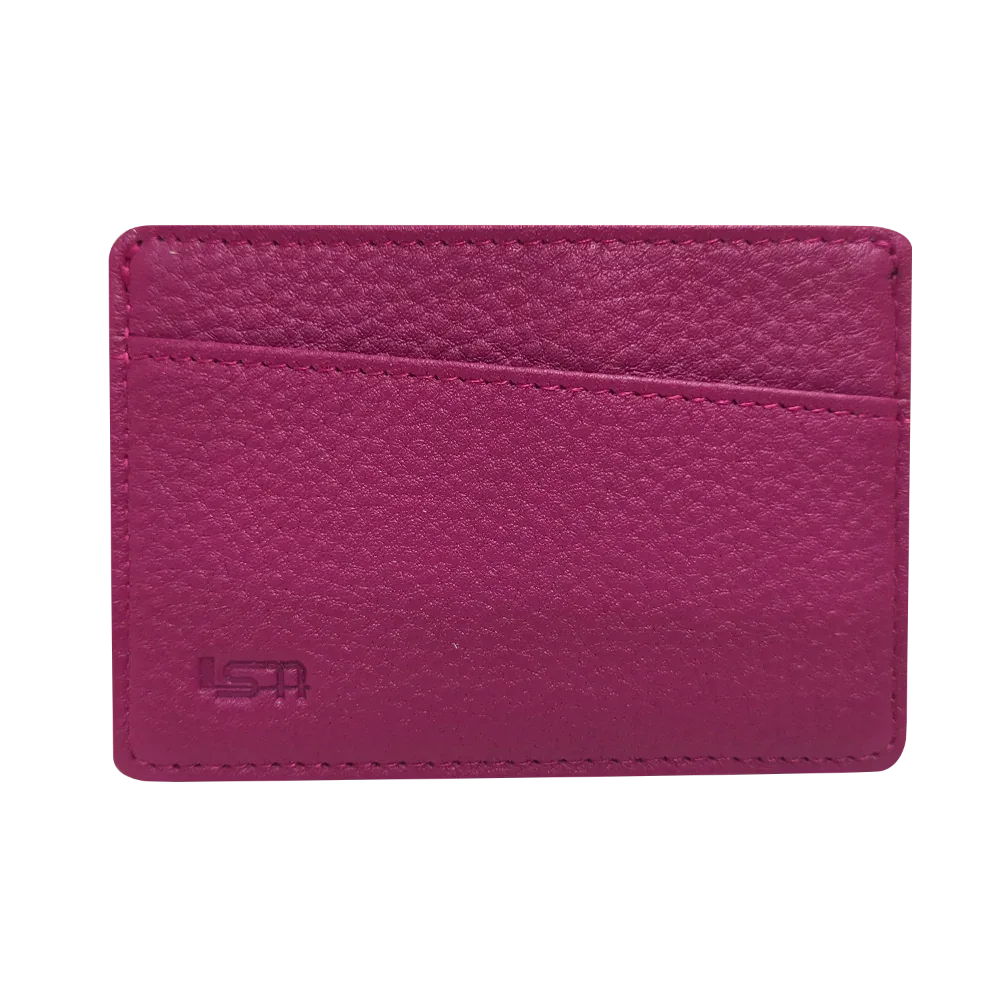 Leather Wallet, Slim Leather Wallet - Travel Wallet