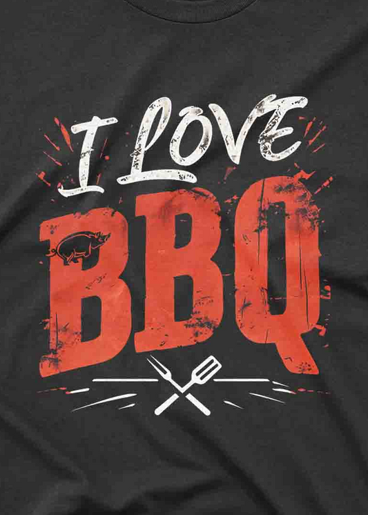 I Love BBQ Tee