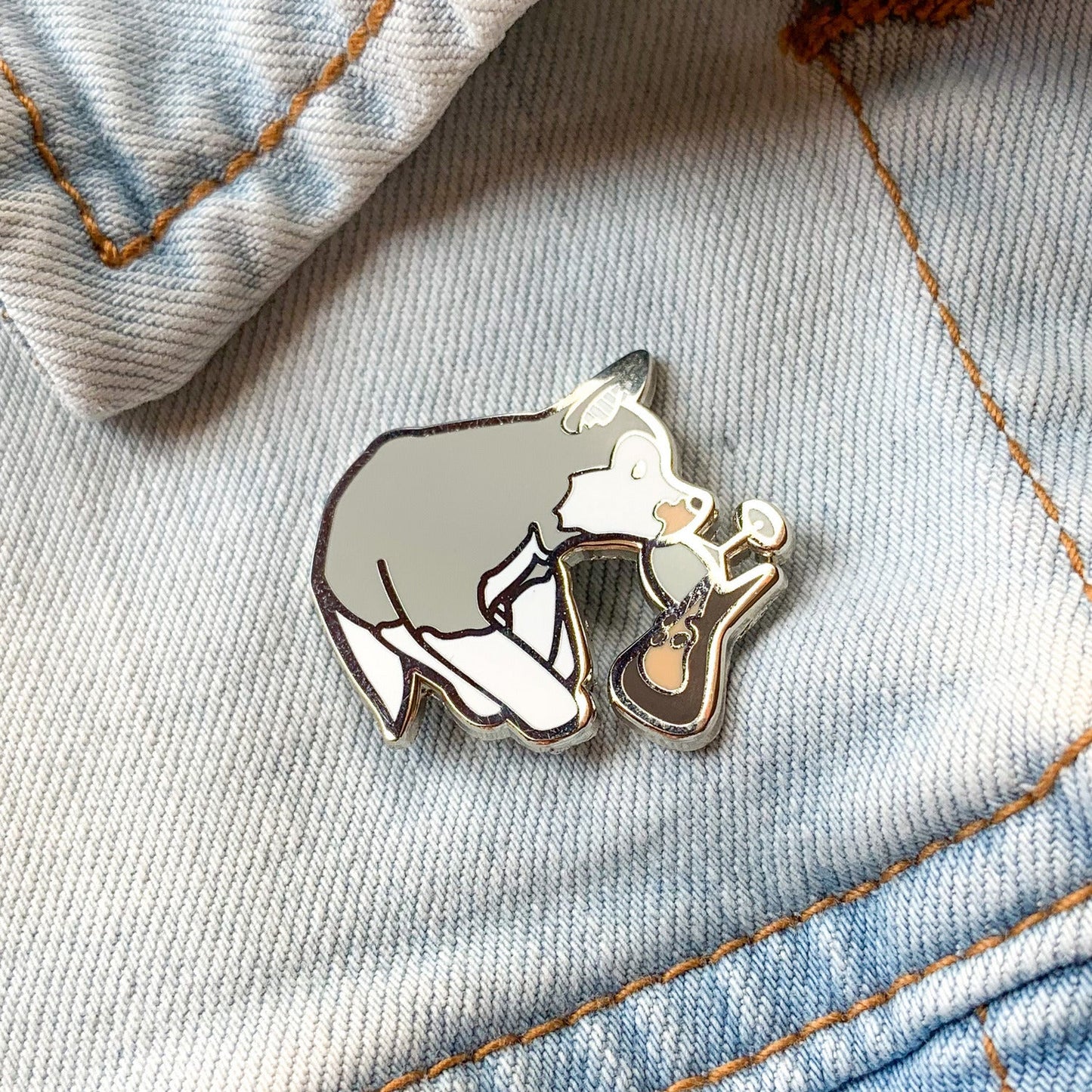 Husky x Espresso Martini Pin