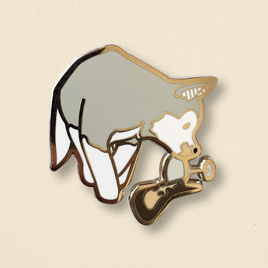Husky x Espresso Martini Pin