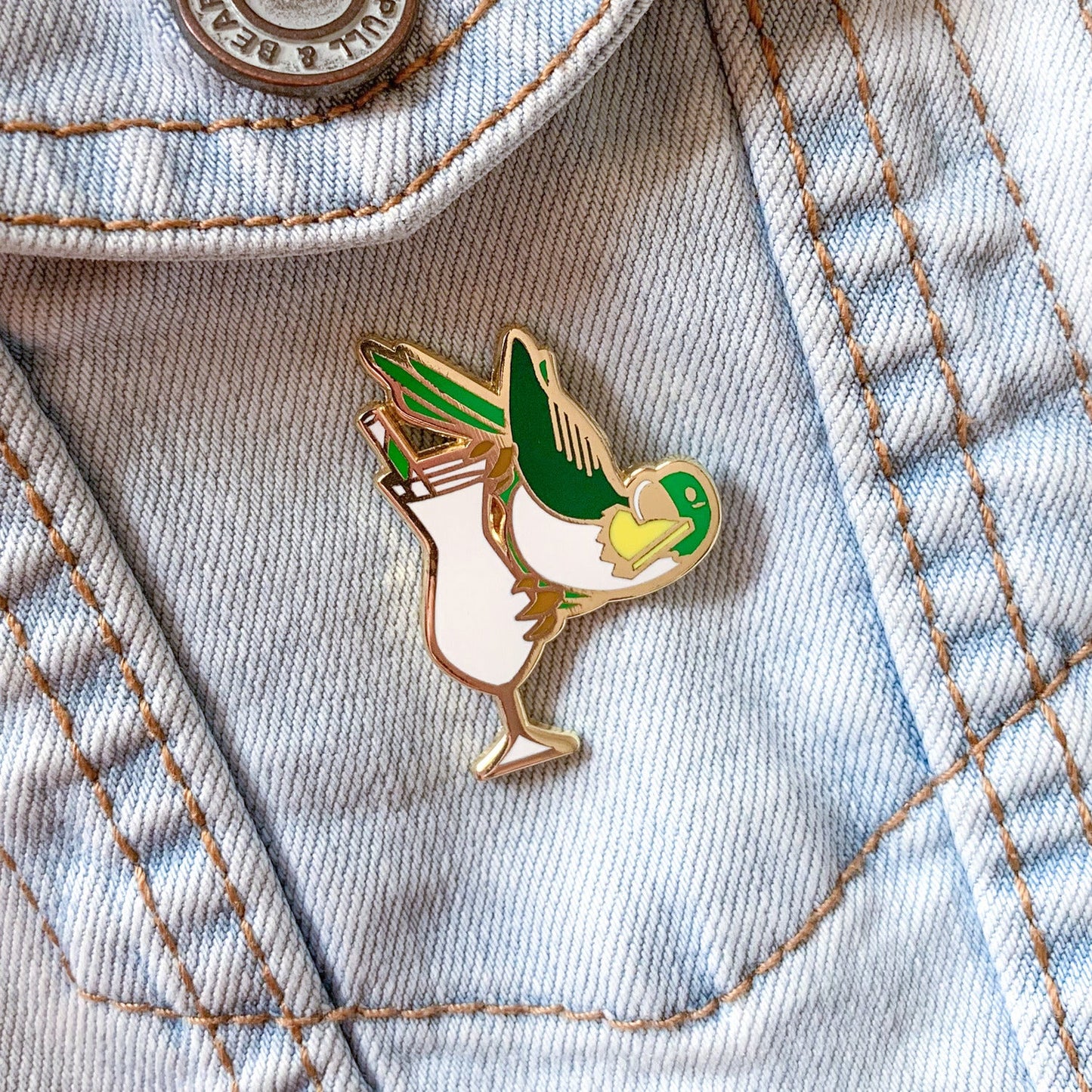 Parakeet x Pina Colada Pin