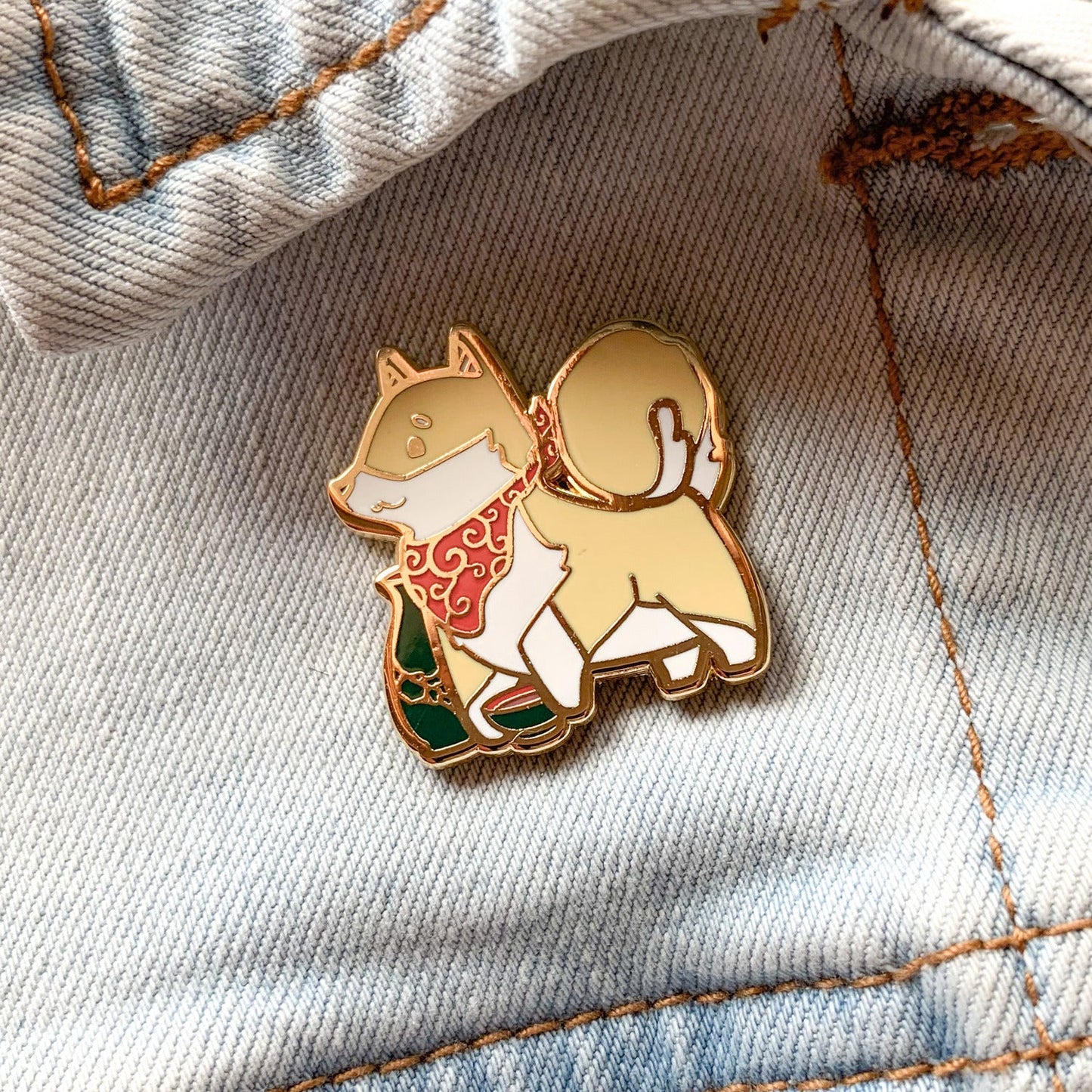 Shiba Inu x Sake Pin