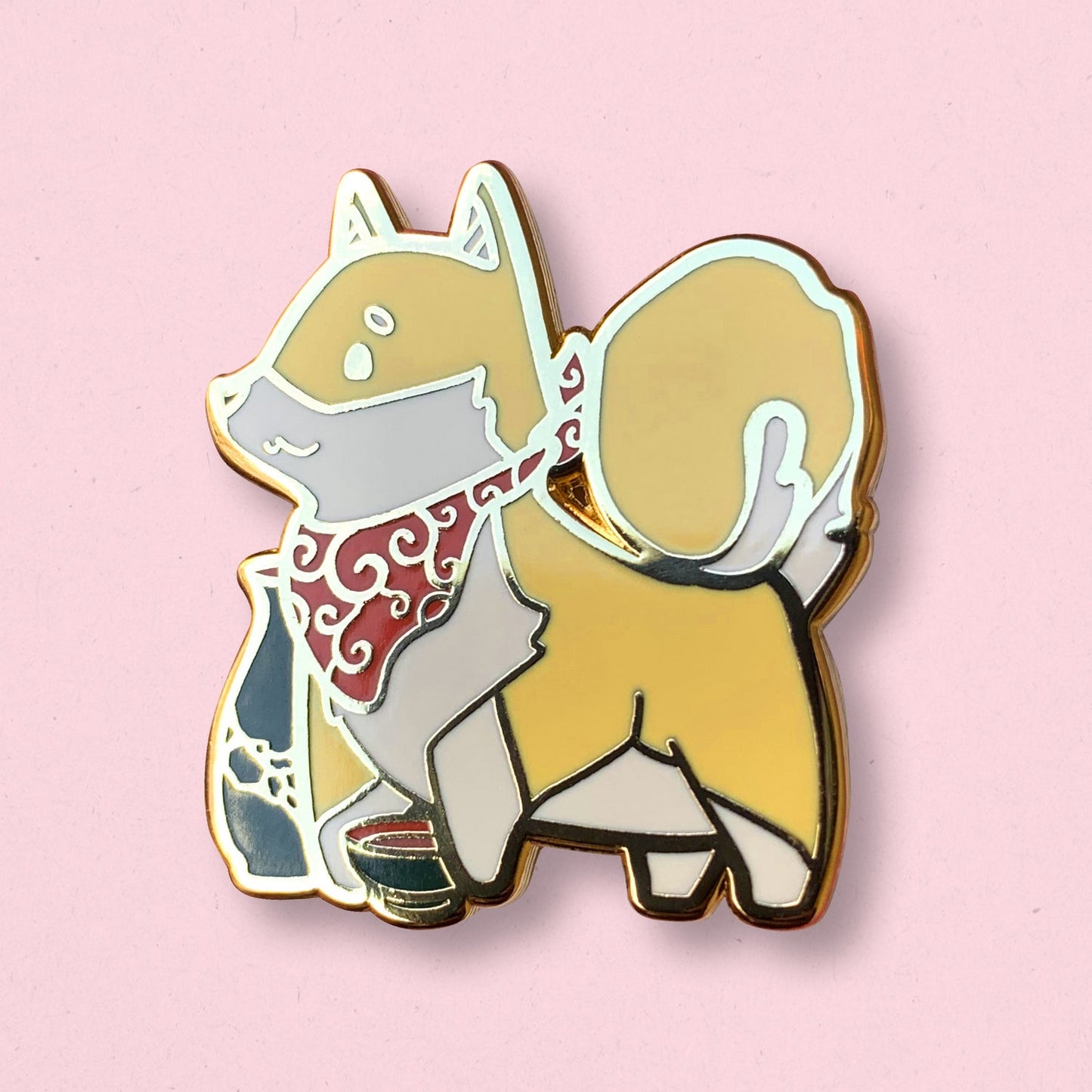 Shiba Inu x Sake Pin