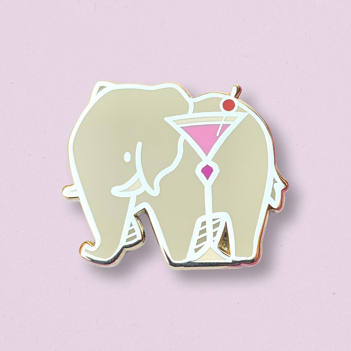 Elephant x Aviation Pin