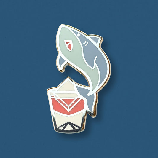Great White Shark x Vermouth Pin