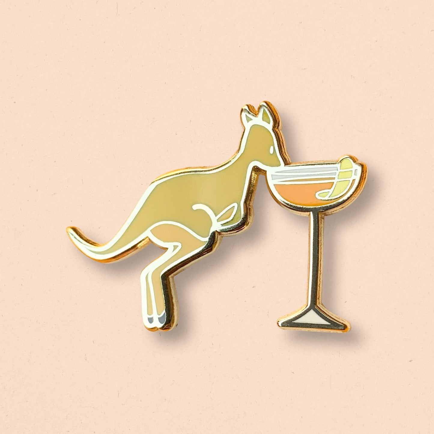Kangaroo x Sidecar Pin