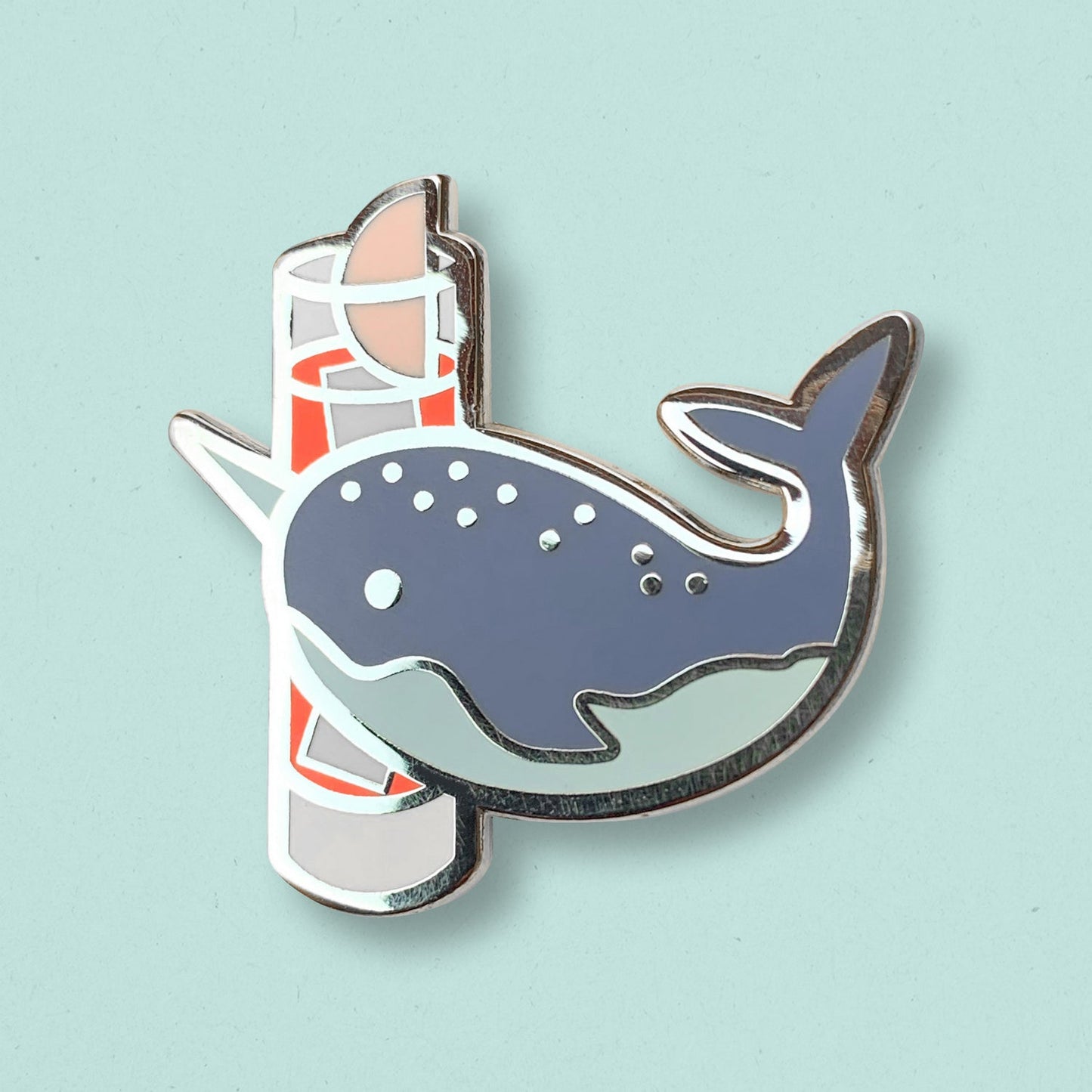 Narwhal x Paloma Pin