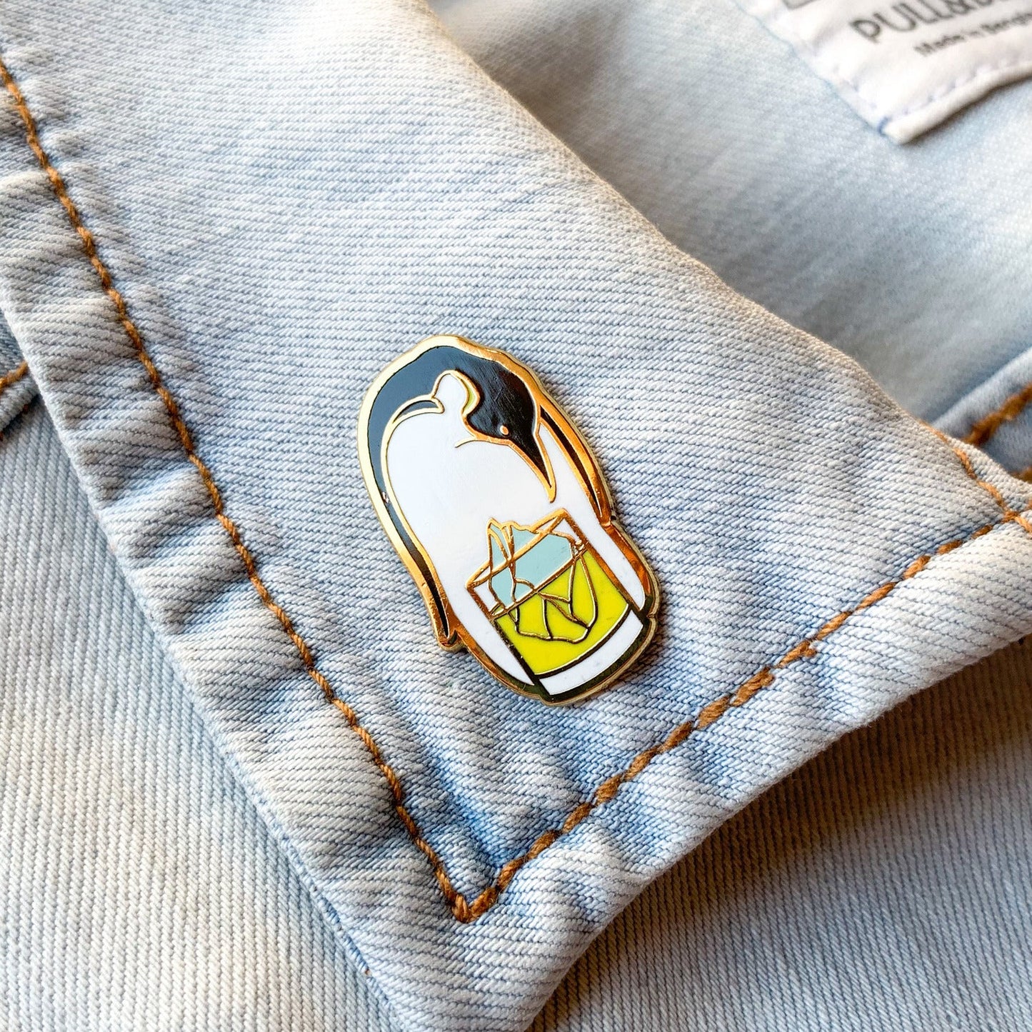 Penguin x Whisky Sour Pin