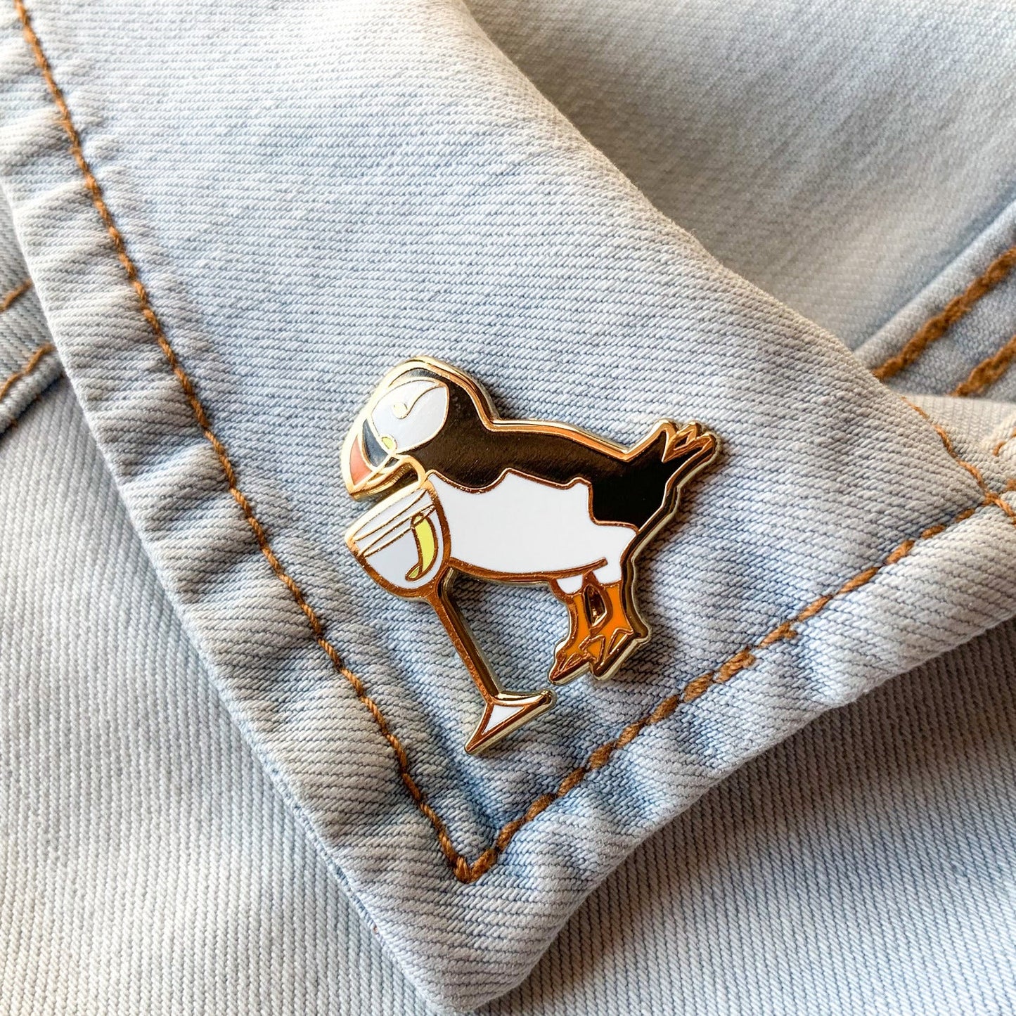 Puffin x Vodka Martini Pin