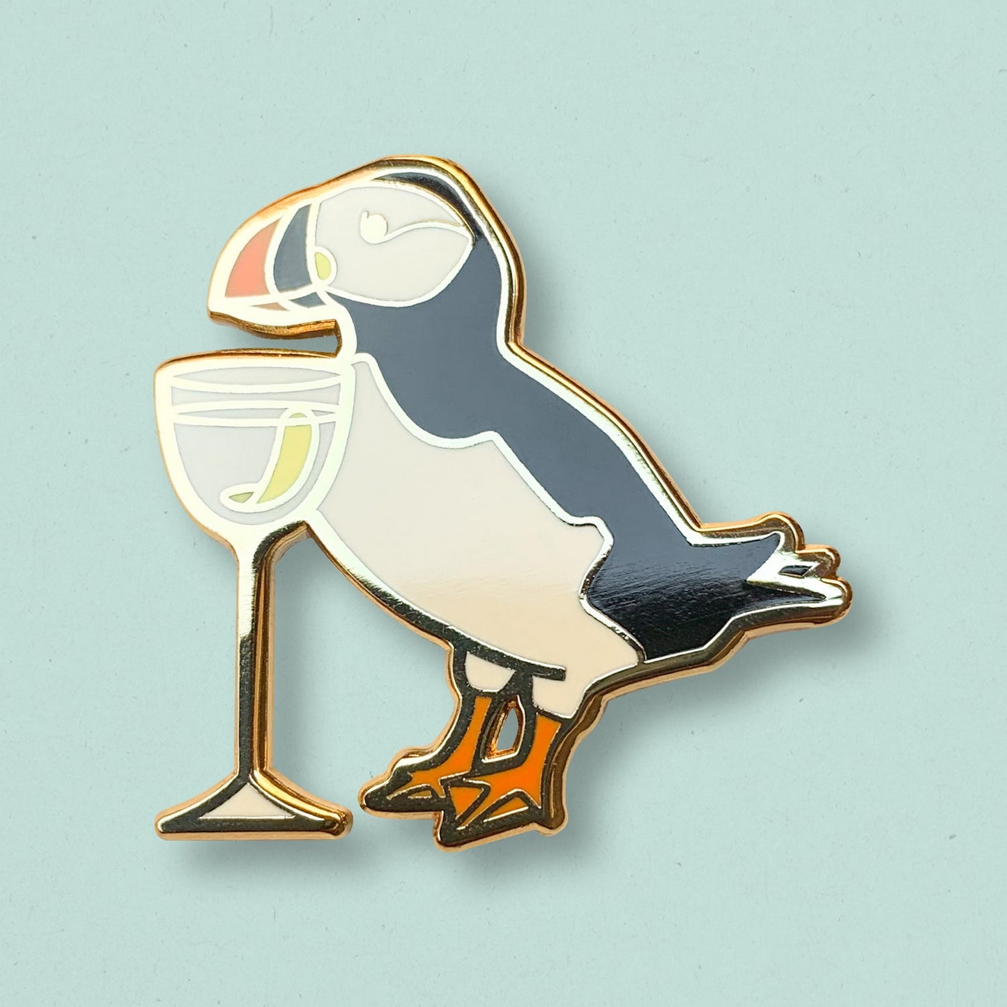 Puffin x Vodka Martini Pin