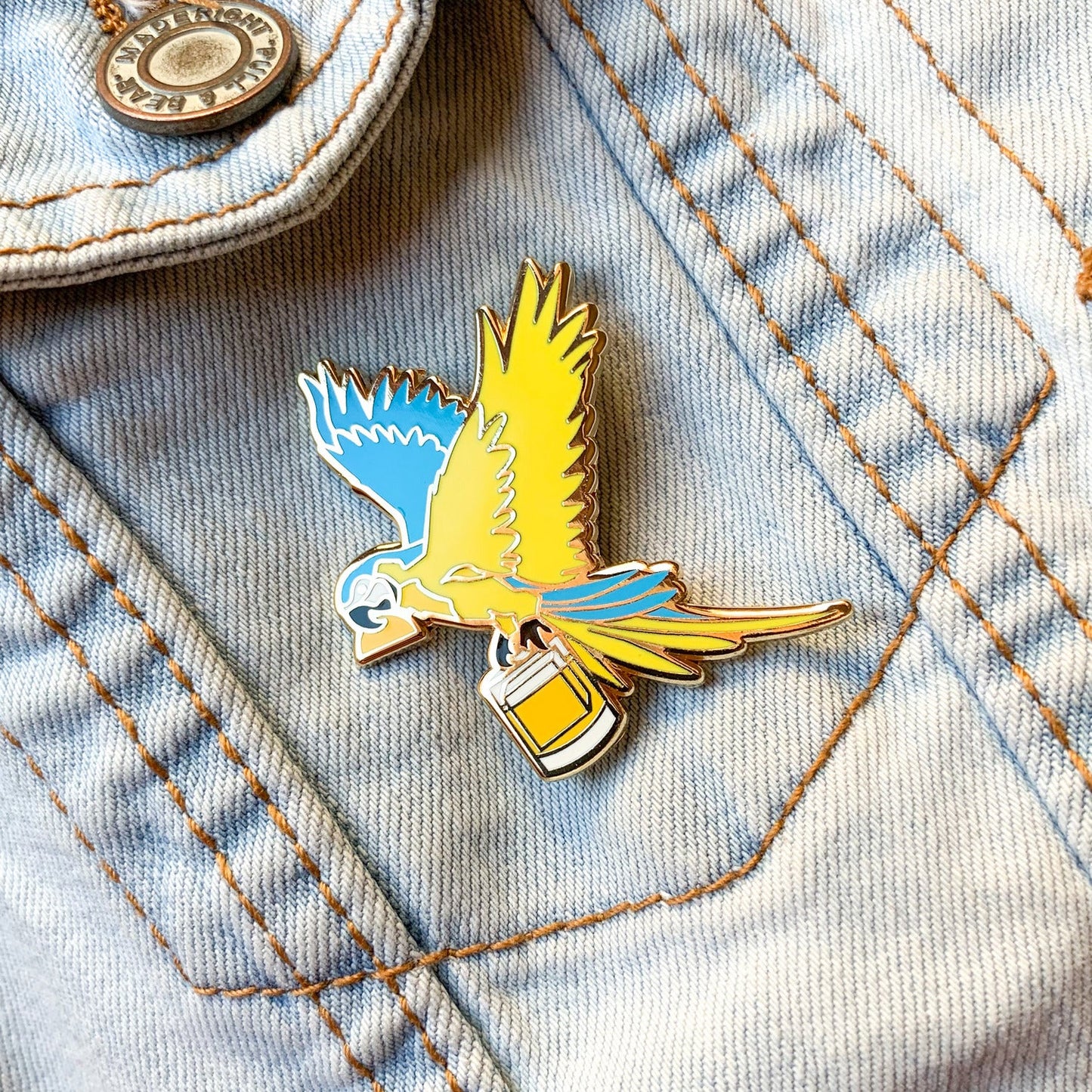 Parrot x Gin & Juice Pin