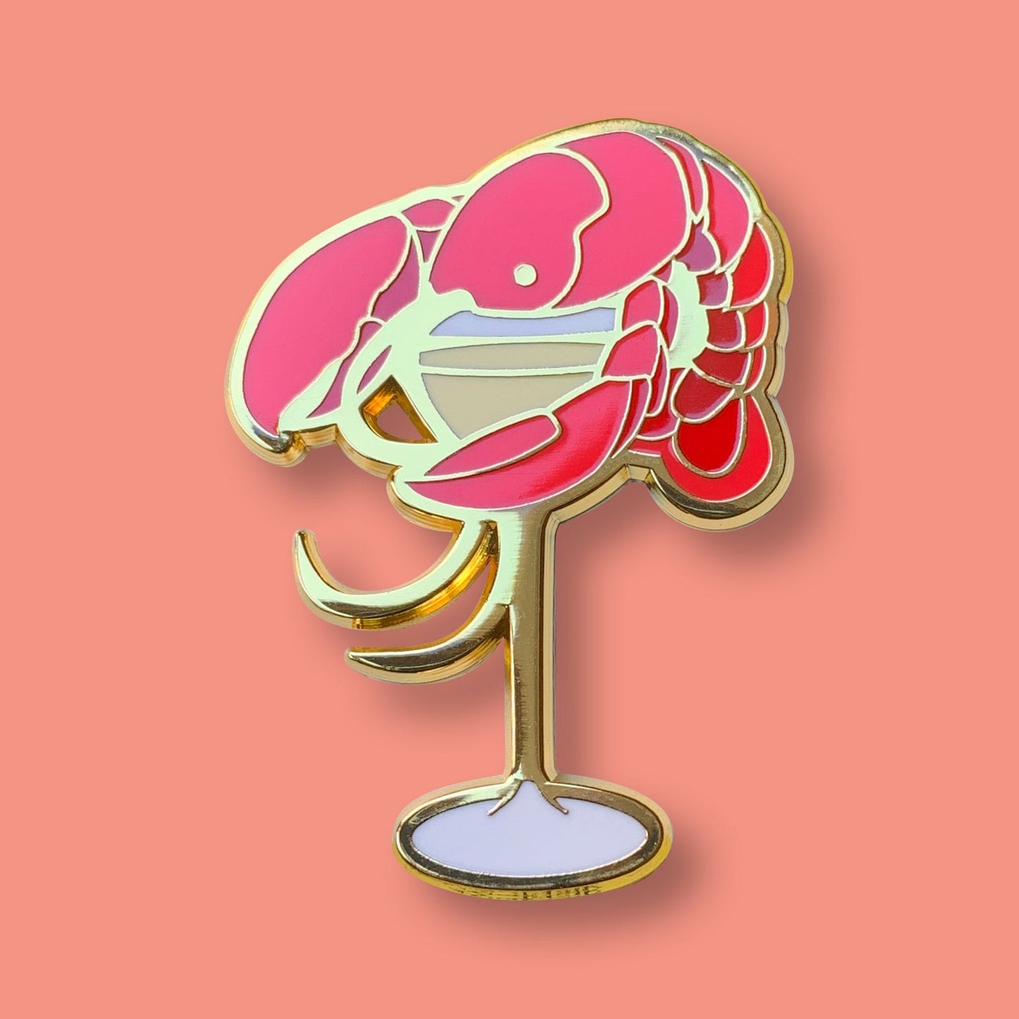Lobster x Lemon Drop Pin