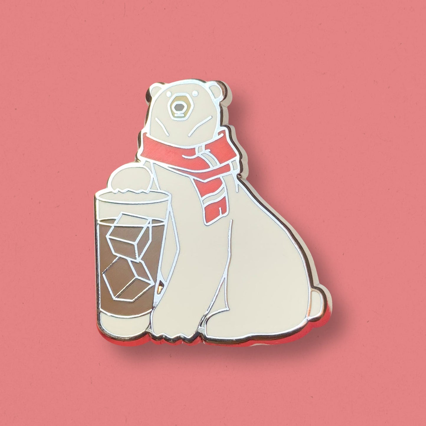 Polar Bear x Jack & Coke Pin