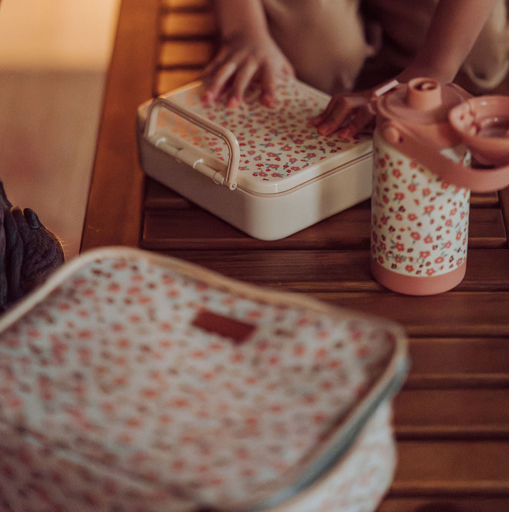 3 Compartment Leakproof Lunchbox | Fern Plaid