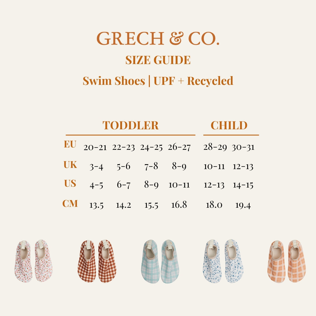 Swim Shoes - Scandi Floral