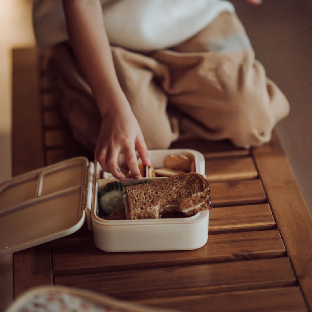 3 Compartment Leakproof Lunchbox | Scandi Floral