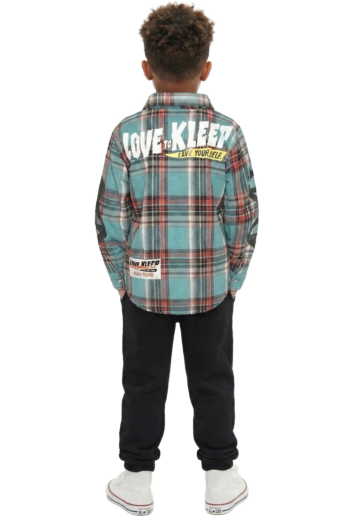 MARZI Kid's Premium Flannel Button Down Shirt