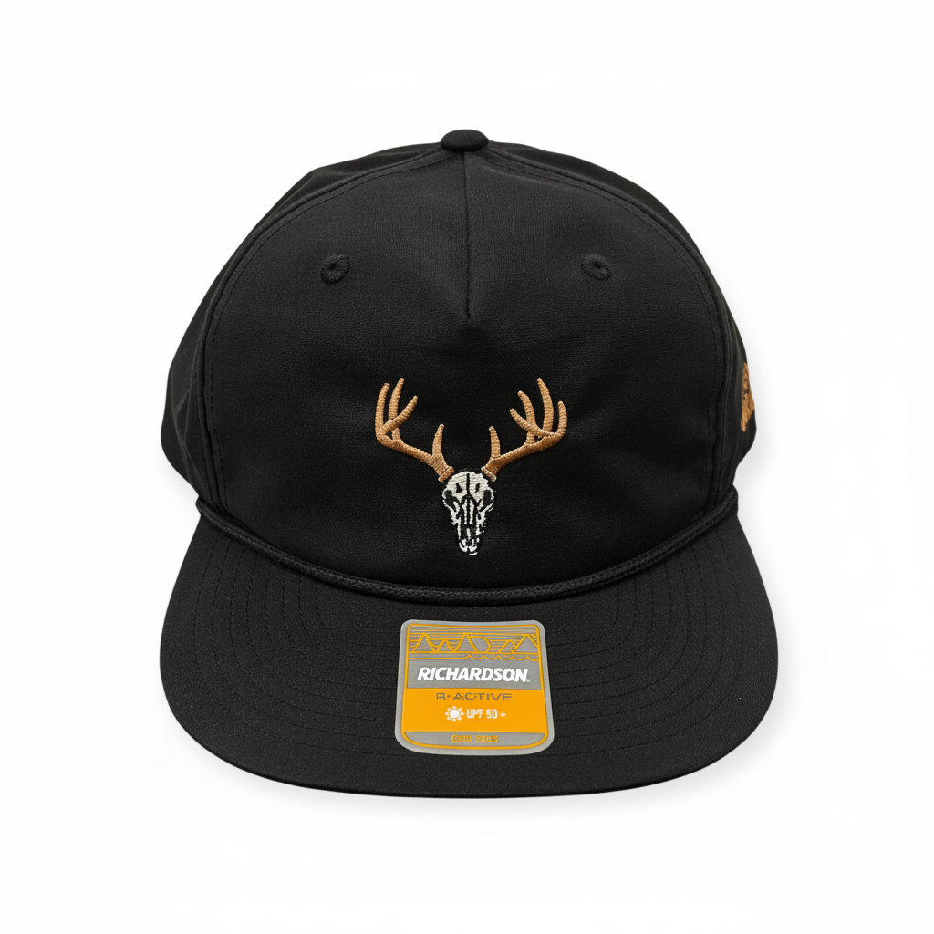 Euro Deer Hat - Richardson 256 Rope Snapback
