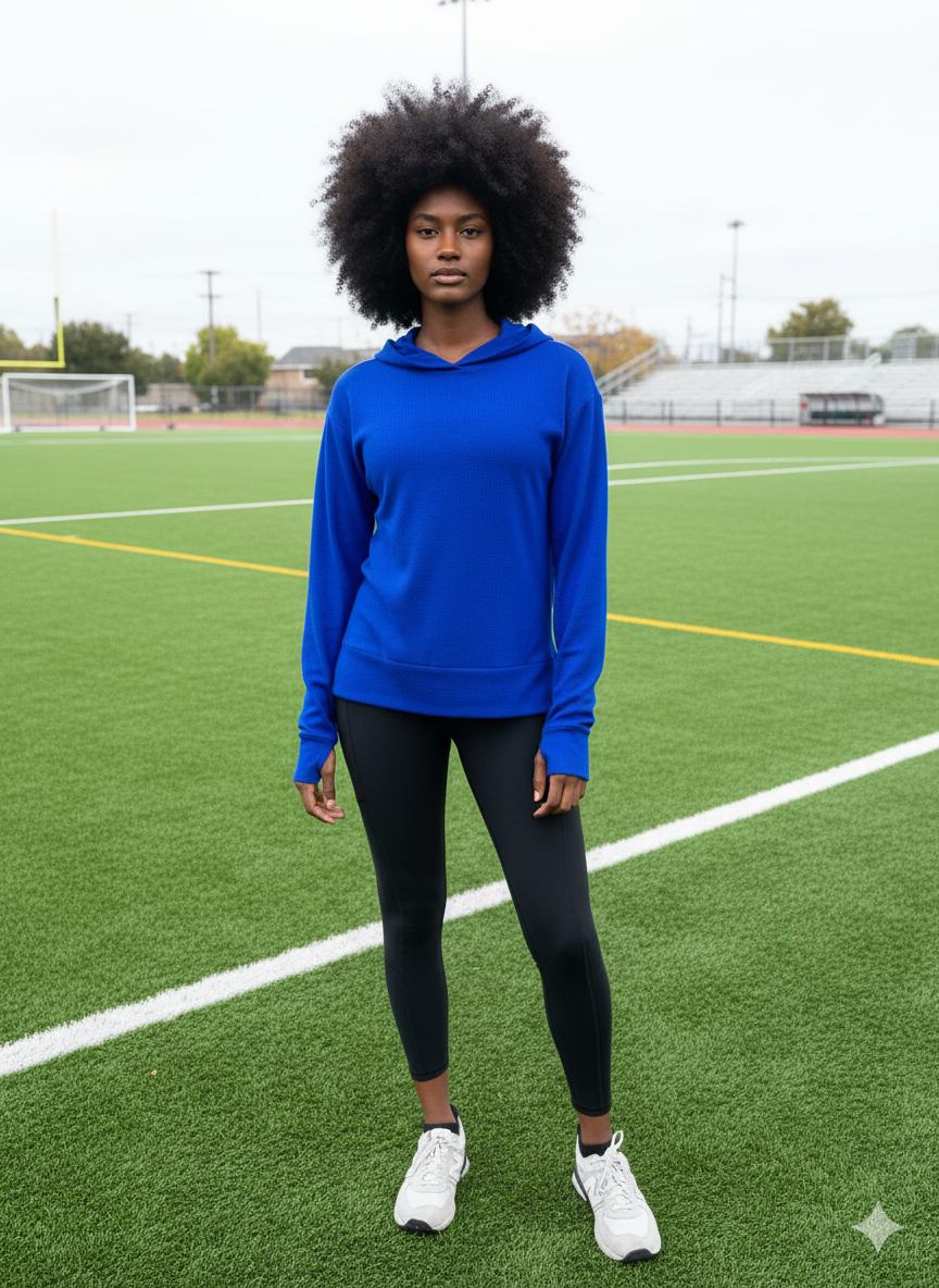 PULLOVER HOODIE W/THUMBHOLES