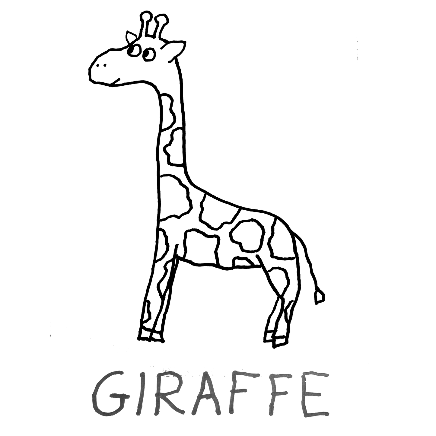 Giraffe - Baby Onesie