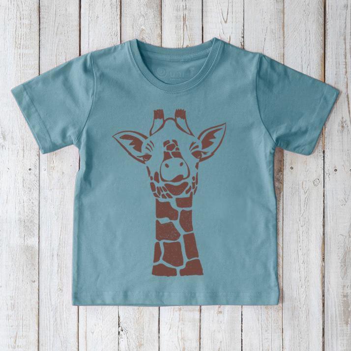 "Giraffe" Animal Lover T-Shirt for Kids