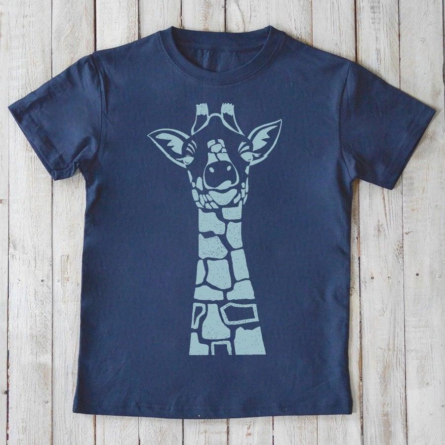 "Giraffe" Animal Lover T-Shirt for Kids