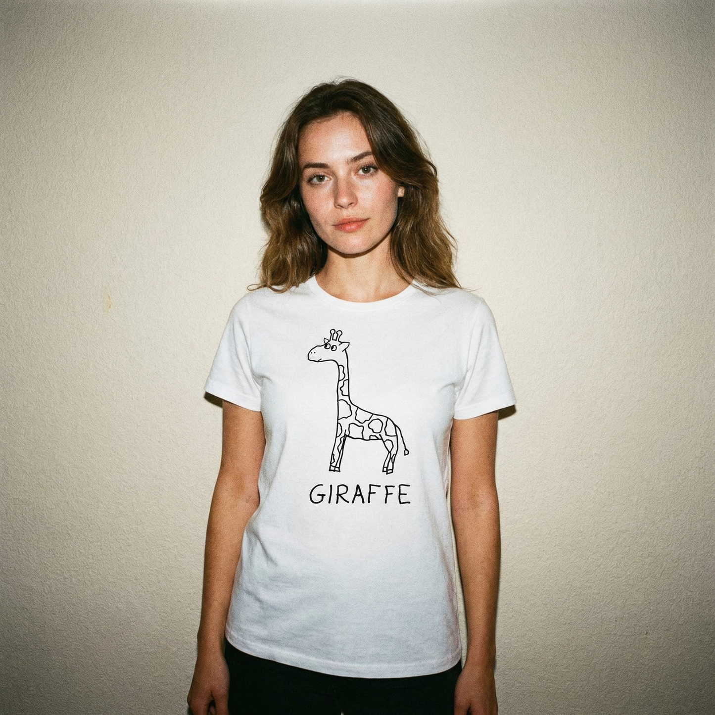 Giraffe - Women's Fitted Tee