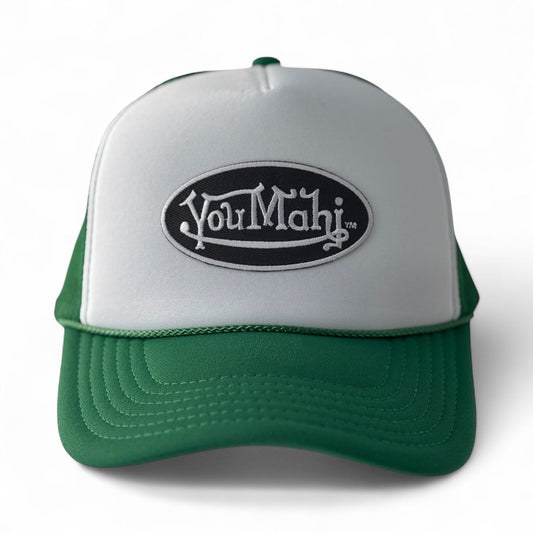 Homage Trucker Hat Green/White