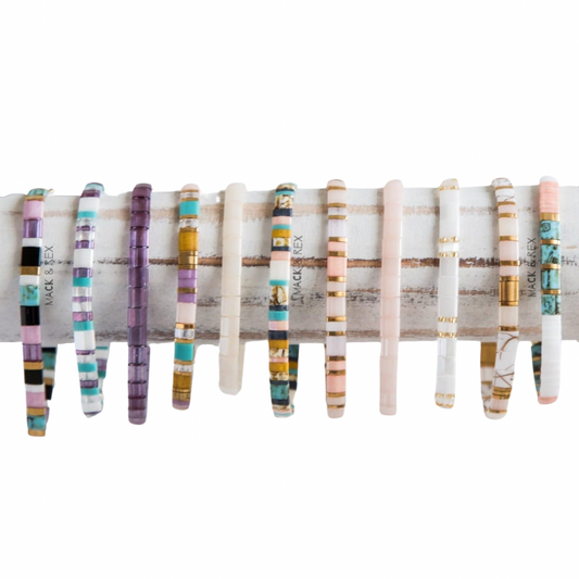 HAPPY PASTELS - Tila Bead Bracelets