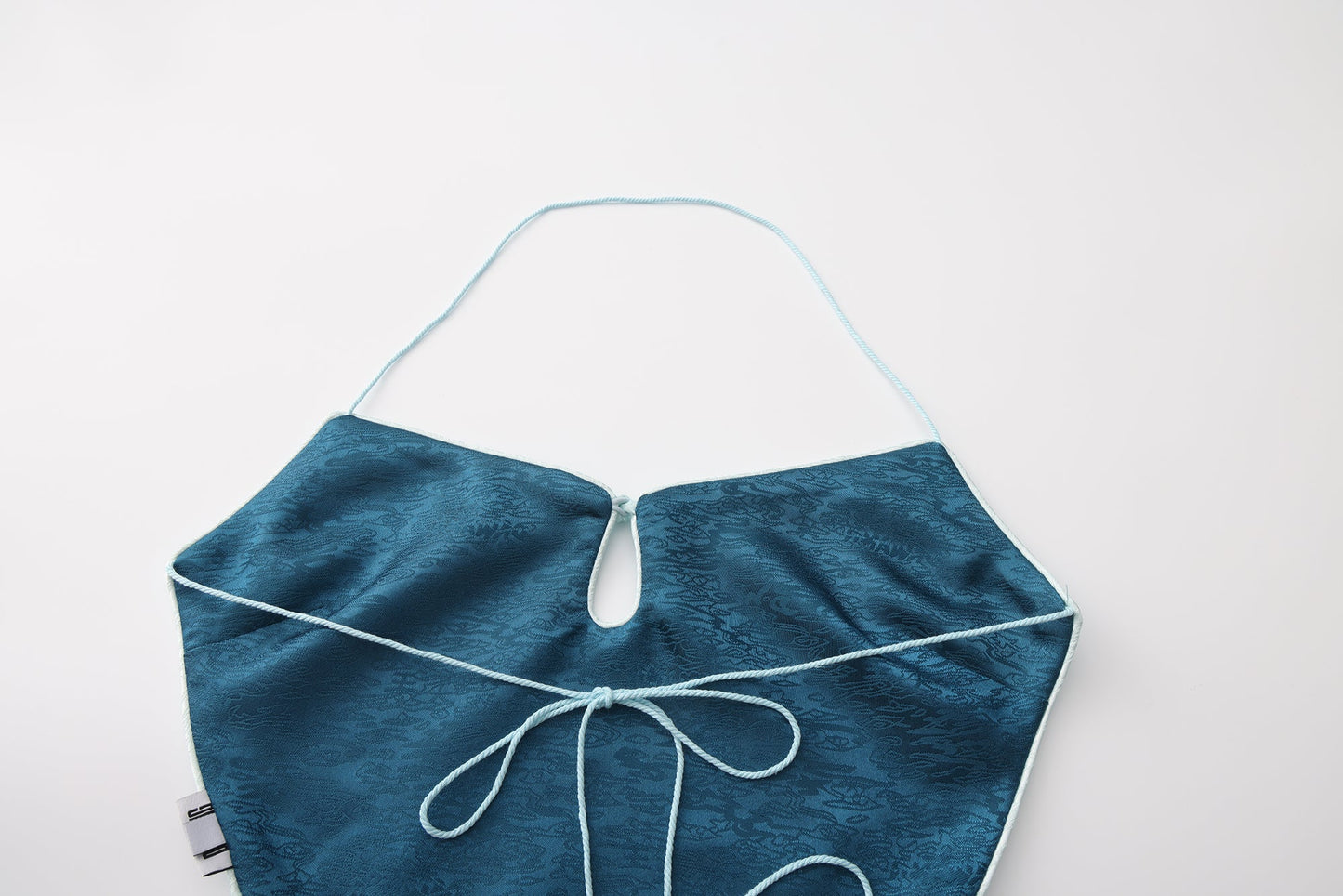 Dong Cropped Reversible Apron Top Elixir Blue