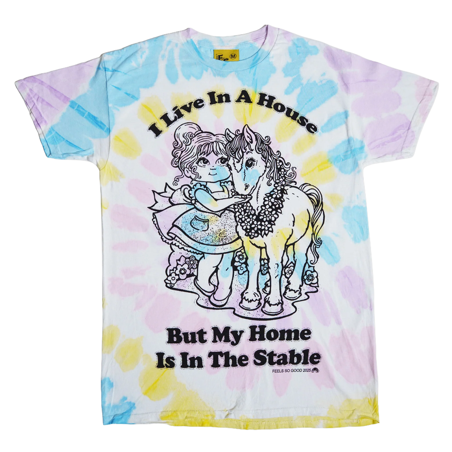 Horse Girl Tie Dye