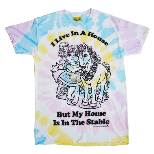 Horse Girl Tie Dye