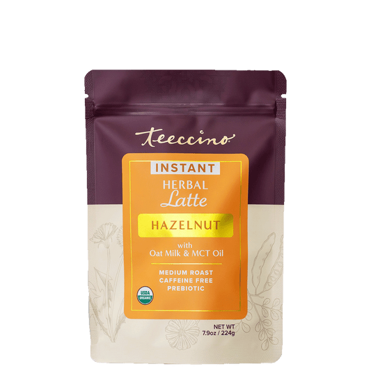 Instant Hazelnut Herbal Latte