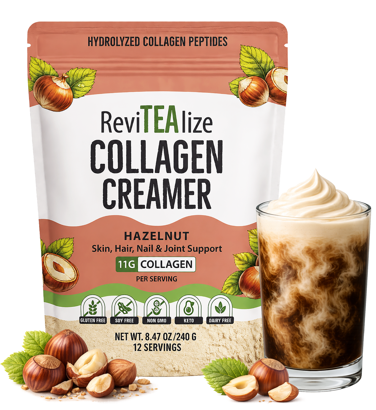 Collagen Protein Creamer - Hazelnut