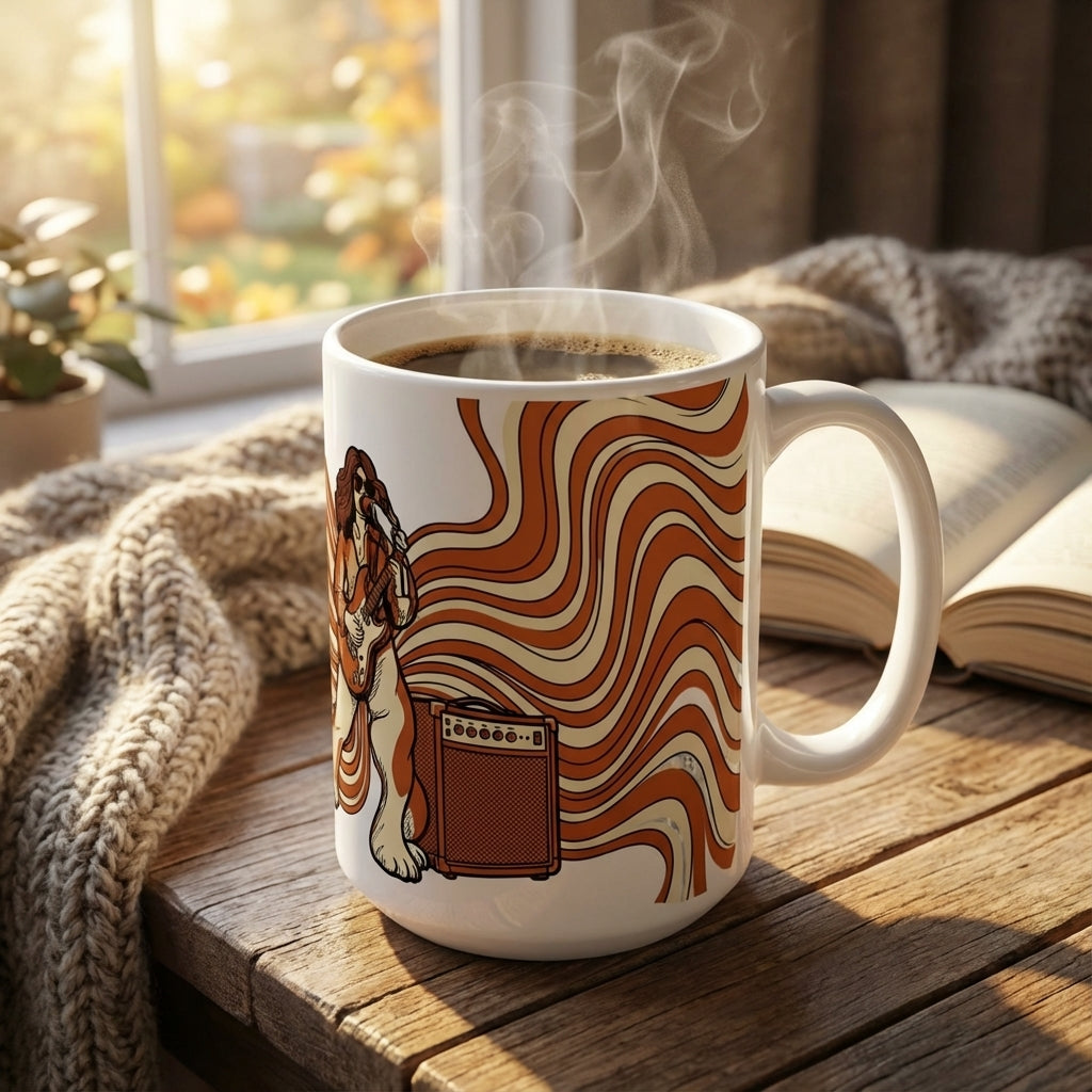 Hi-Fi Hounds - Bulldog Beats 15oz Mug