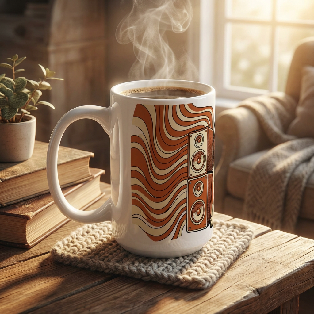 Hi-Fi Hounds - Bulldog Beats 15oz Mug