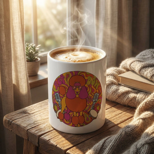 Hi-Fi Hounds - Groovy Poodle 15oz Mug