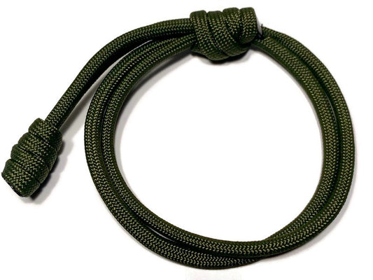 Warrior Double Rope Bracelet in Olive