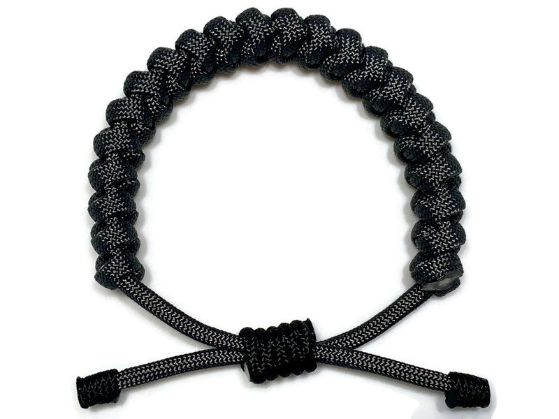 Engineered Gray Atom Rope Bracelet
