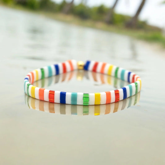 OVER THE RAINBOW - Tila Bead Bracelet | Single Mack & Rex