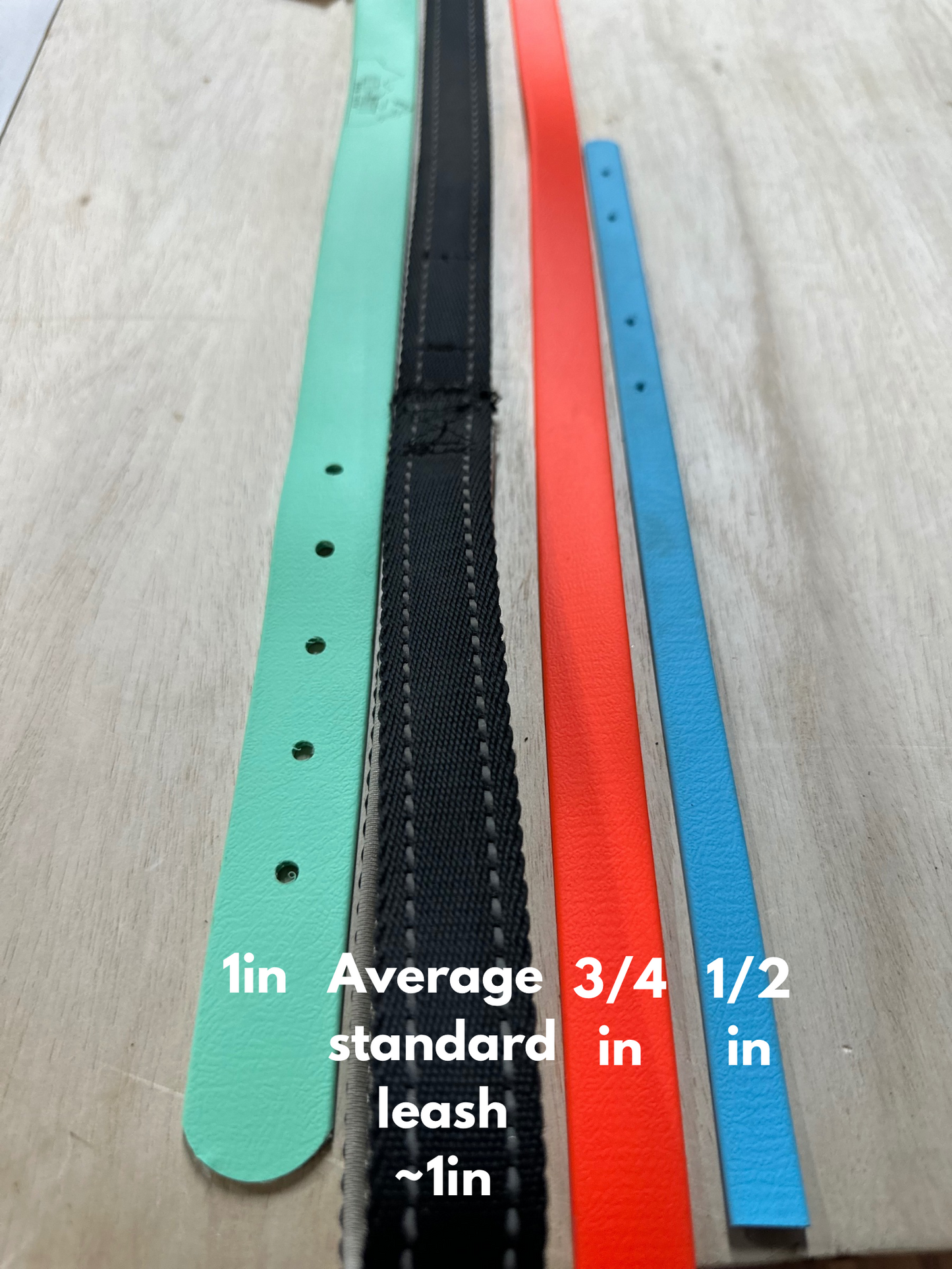 1 in Flat Collars