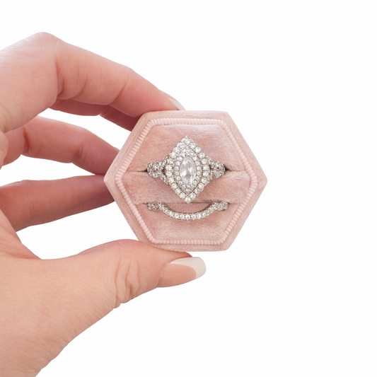 Grand Marquise Duo Ring Set